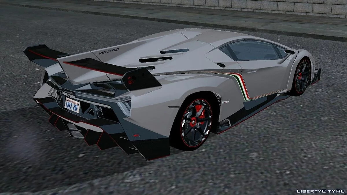 Lamborghini Veneno lp750-4 2013 / GTA San Andreas (iOS, Android)