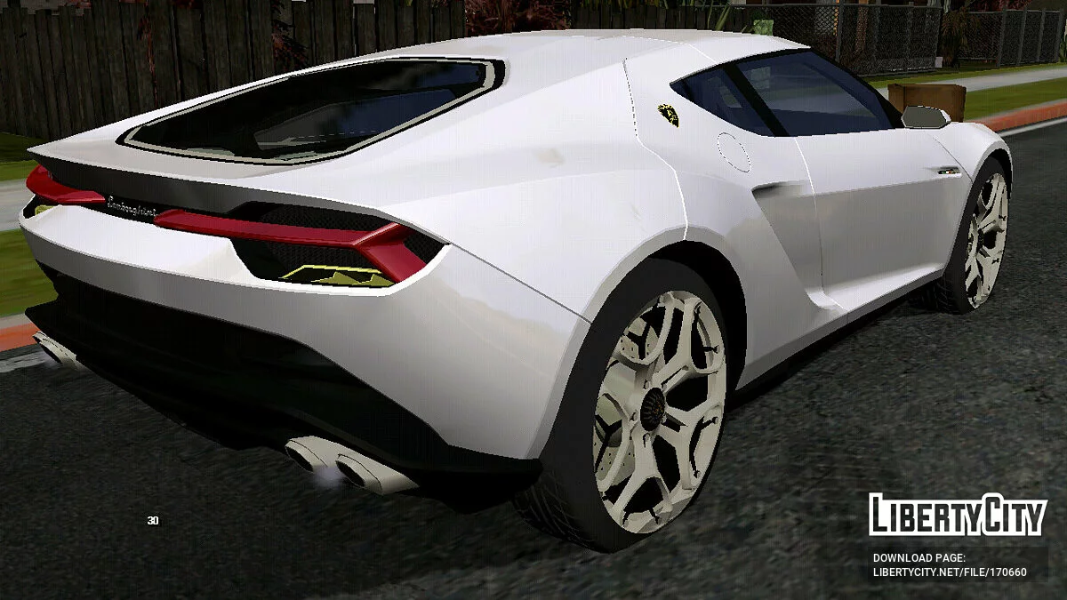 Lamborghini Asterion (только DFF) / GTA San Andreas (iOS, Android)