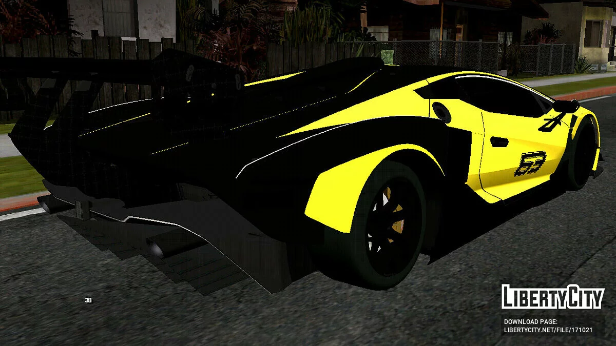 Lamborghini Essenza SCV12 (только DFF) / GTA San Andreas (iOS, Android)