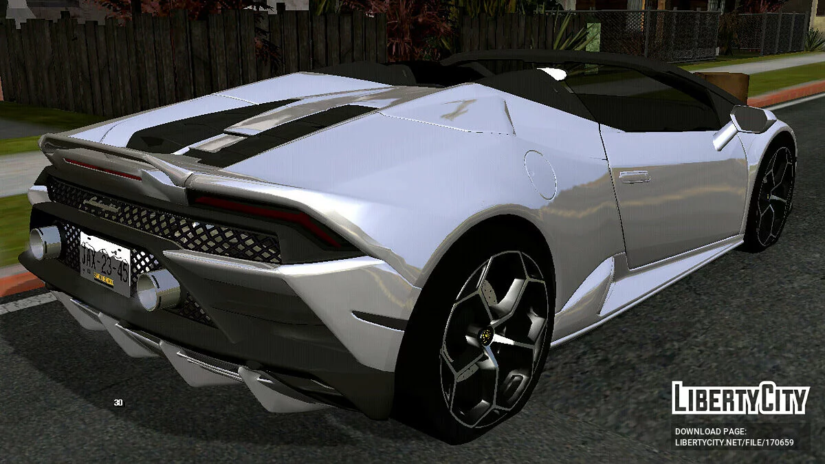 Lamborghini Huracan Evo (только DFF) / GTA San Andreas (iOS, Android)
