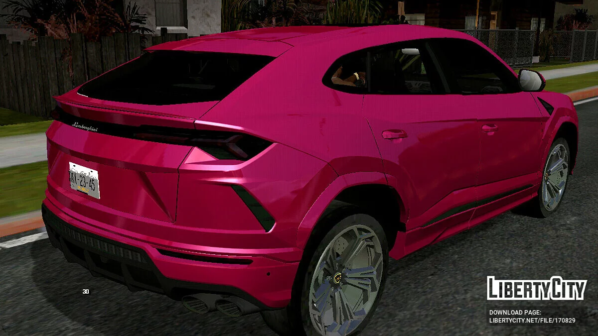 Lamborghini Urus Vip (только DFF) / GTA San Andreas (iOS, Android)