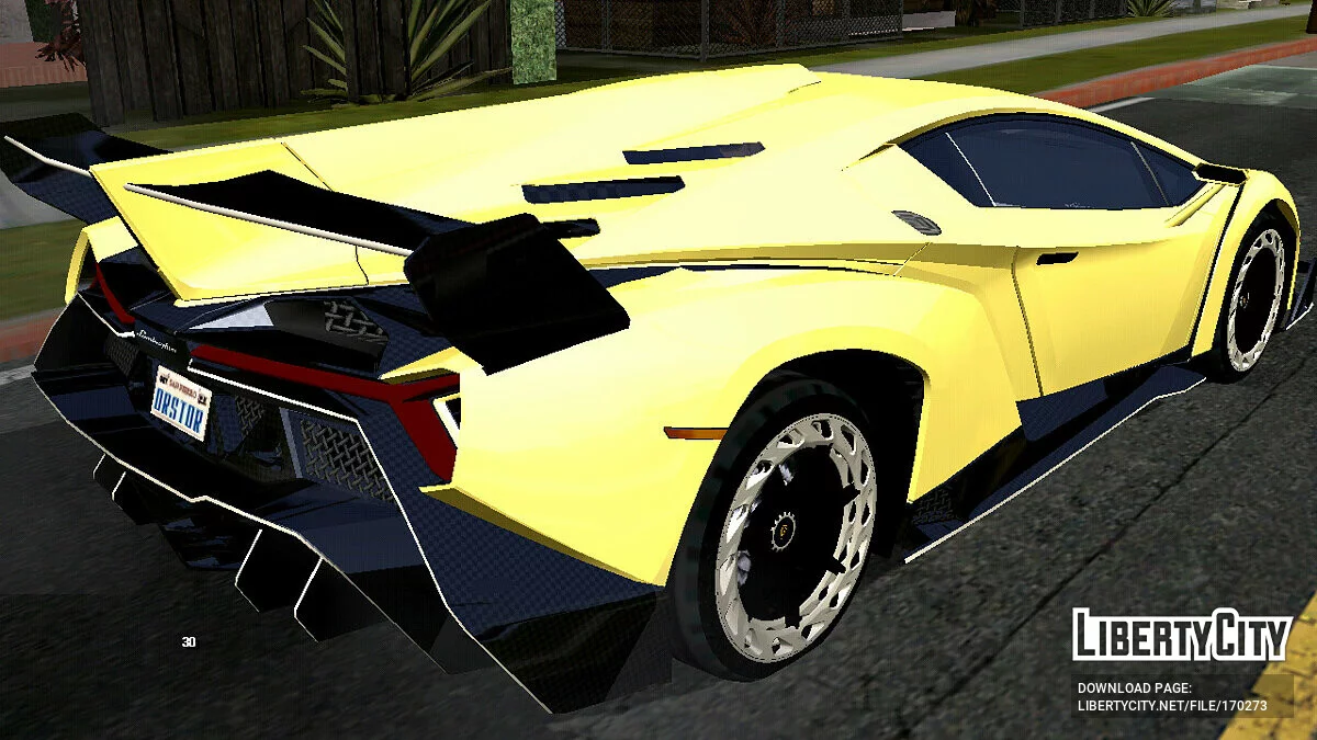 Lamborghini Veneno (только DFF) / GTA San Andreas (iOS, Android)