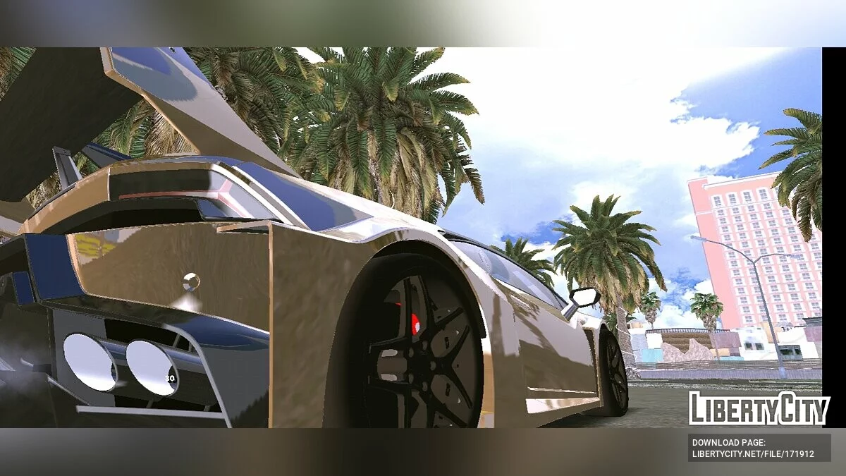 Lamborghini Huracan (DFF ONLY) / GTA San Andreas (iOS, Android)