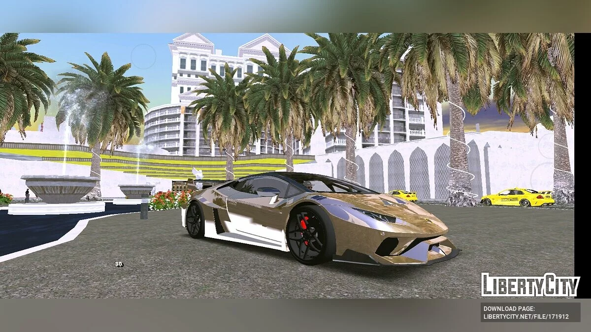 Lamborghini Huracan (DFF ONLY) / GTA San Andreas (iOS, Android)