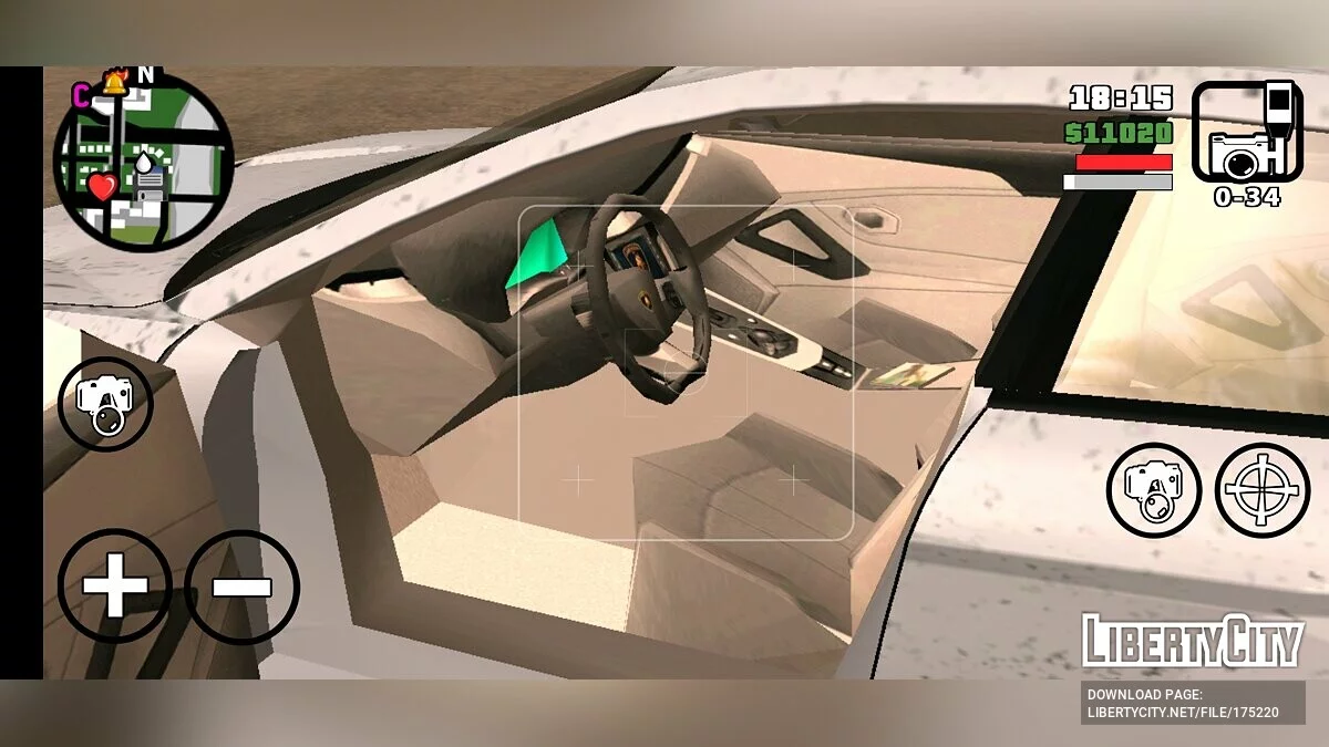 Lamborghini Estoque / GTA San Andreas (iOS, Android)