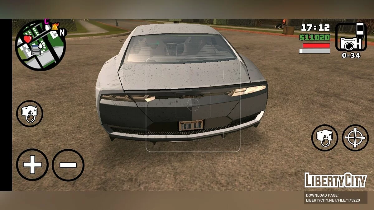 Lamborghini Estoque / GTA San Andreas (iOS, Android)