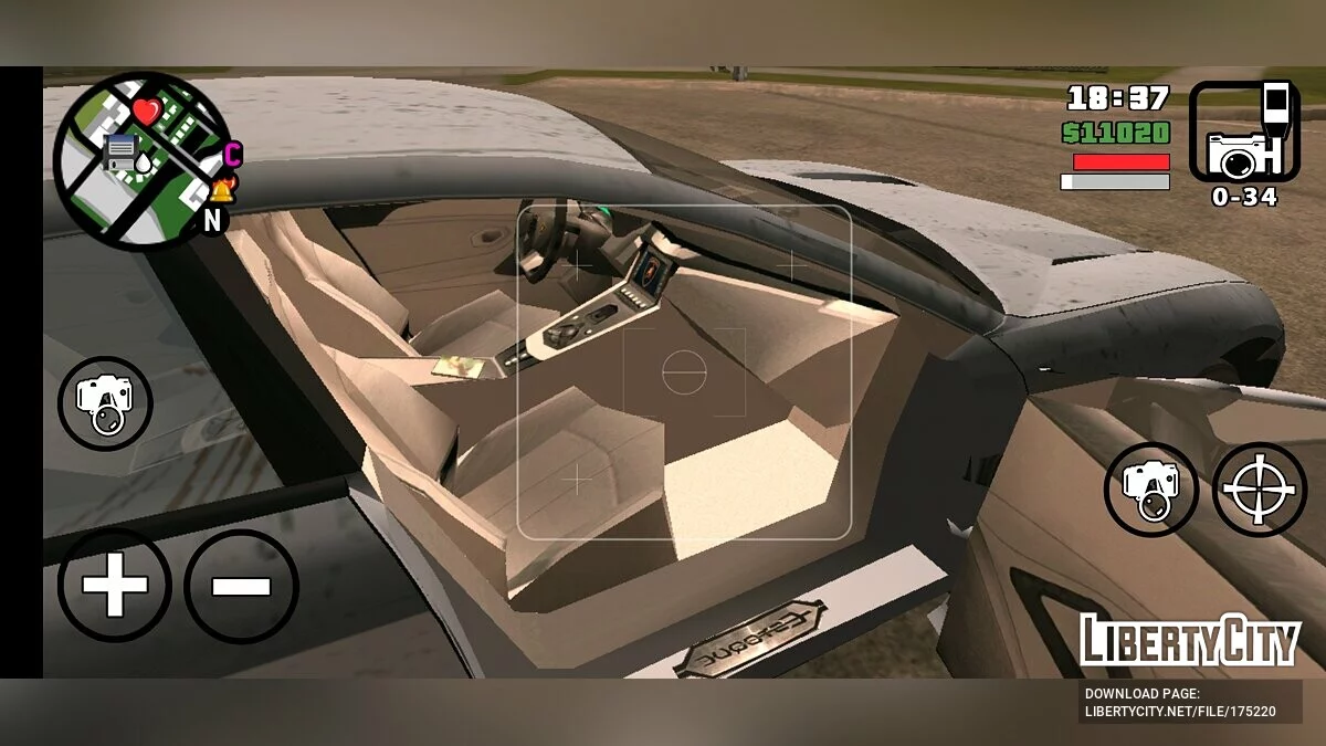 Lamborghini Estoque / GTA San Andreas (iOS, Android)