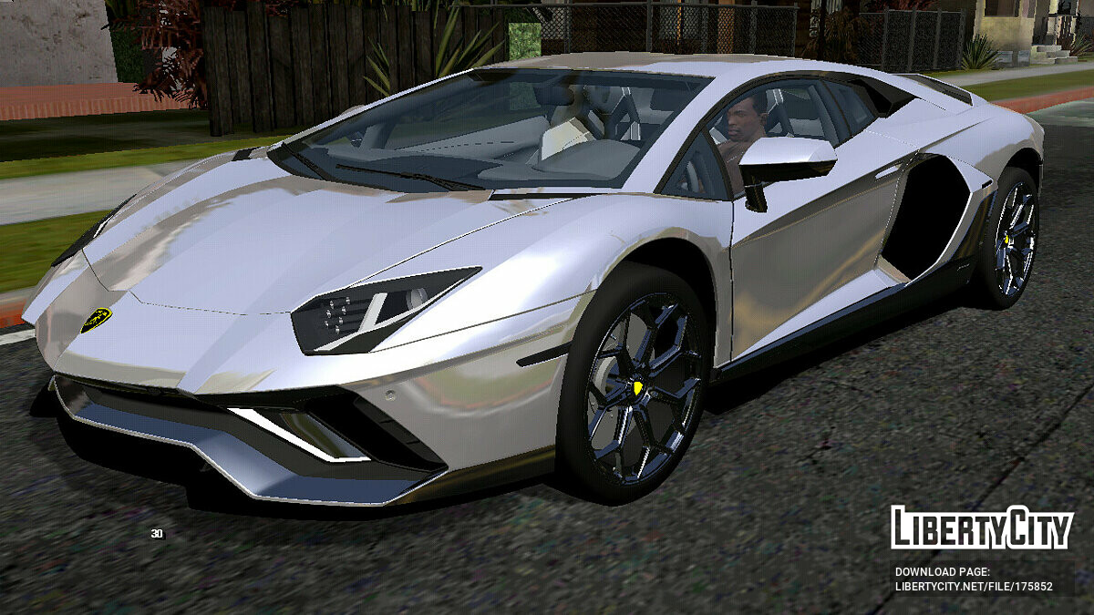 Скачать Lamborghini Aventador LP-780-4 Ultimae 2022 (только DFF) для GTA  San Andreas (iOS, Android)