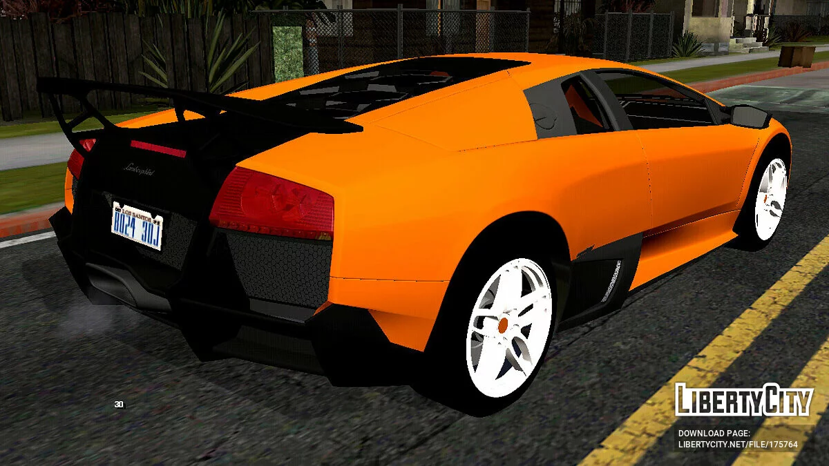 Lamborghini Murciélago LP 670-4 SuperVeloce (только DFF) / GTA San Andreas (iOS, Android)