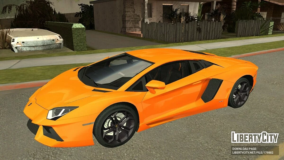 Lamborghini Aventador / GTA San Andreas (iOS, Android)