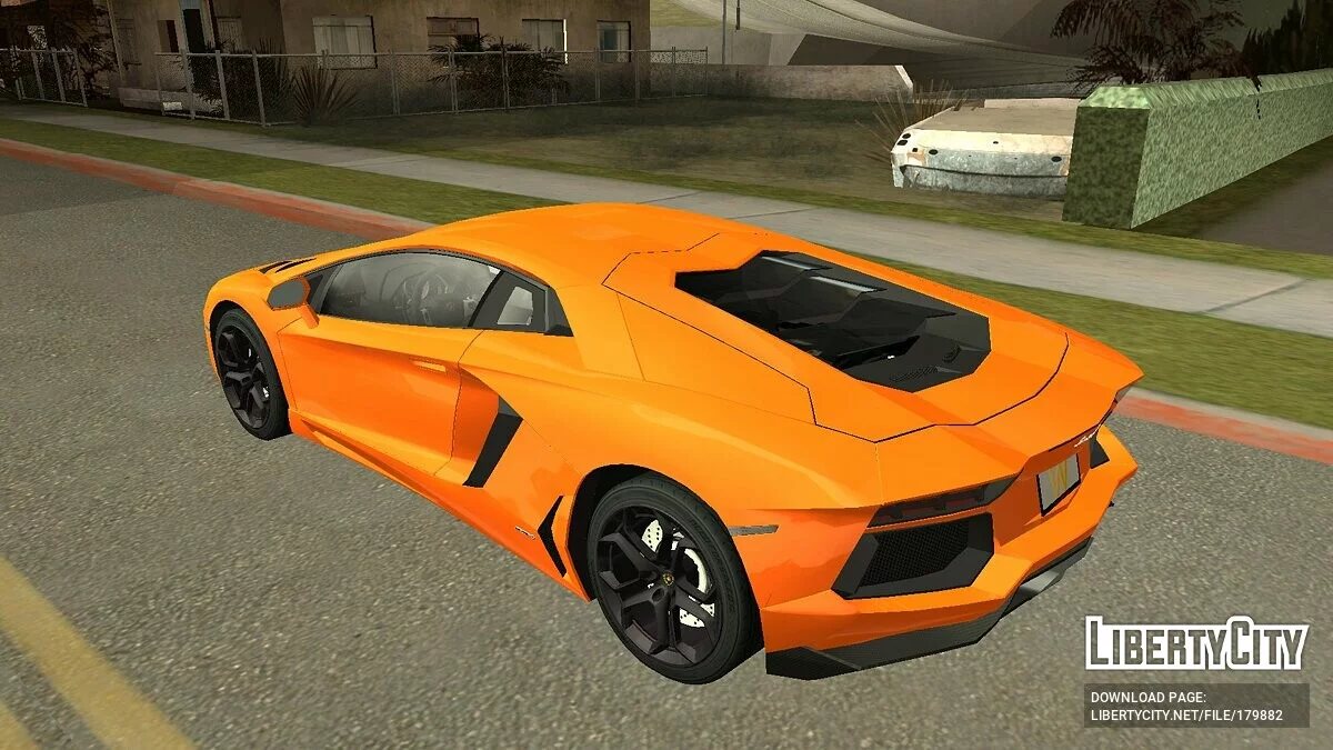 Lamborghini Aventador / GTA San Andreas (iOS, Android)