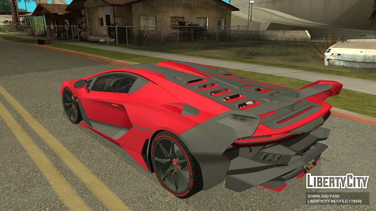 Lamborghini SC18 Alston / GTA San Andreas (iOS, Android)