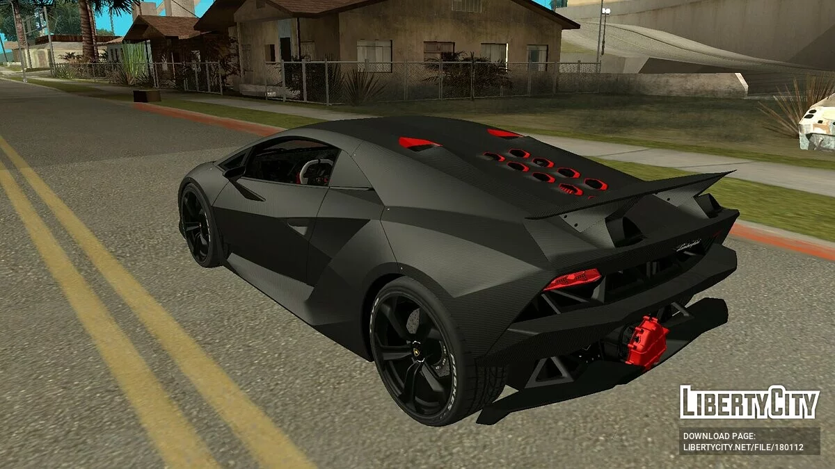 Lamborghini Sesto Elemento / GTA San Andreas (iOS, Android)