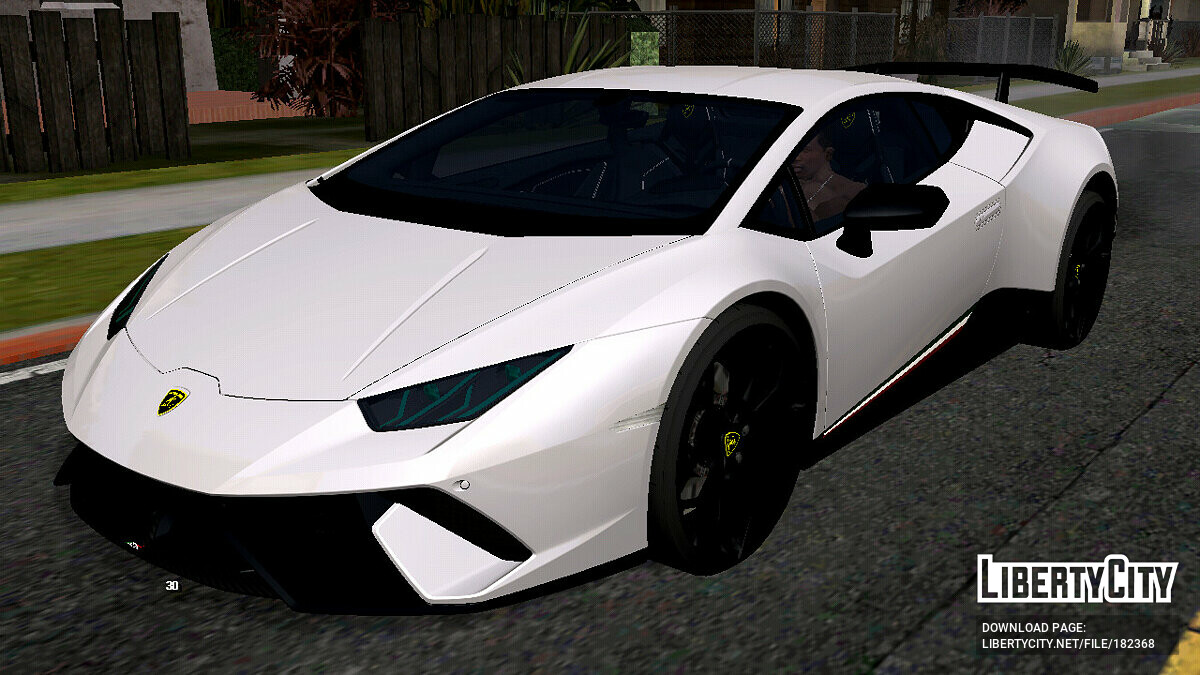 Скачать Lamborghini Huracan (только DFF) для GTA San Andreas (iOS, Android)