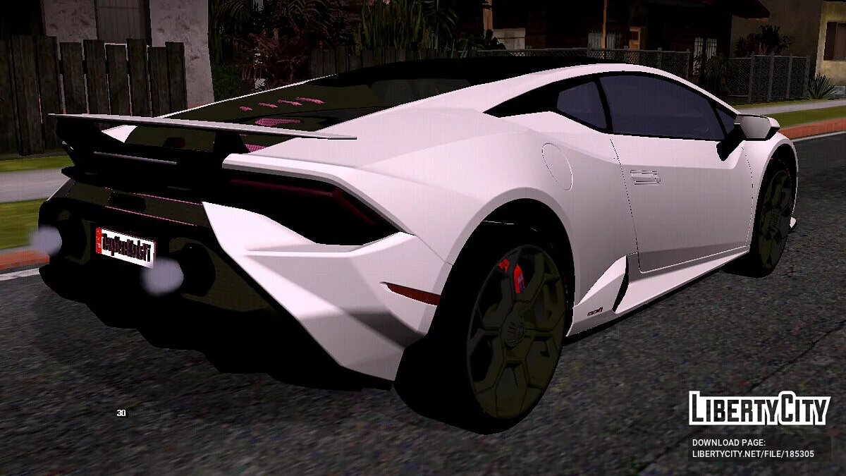 Lamborghini Huracan Technica 2023 (только DFF) / GTA San Andreas (iOS, Android)