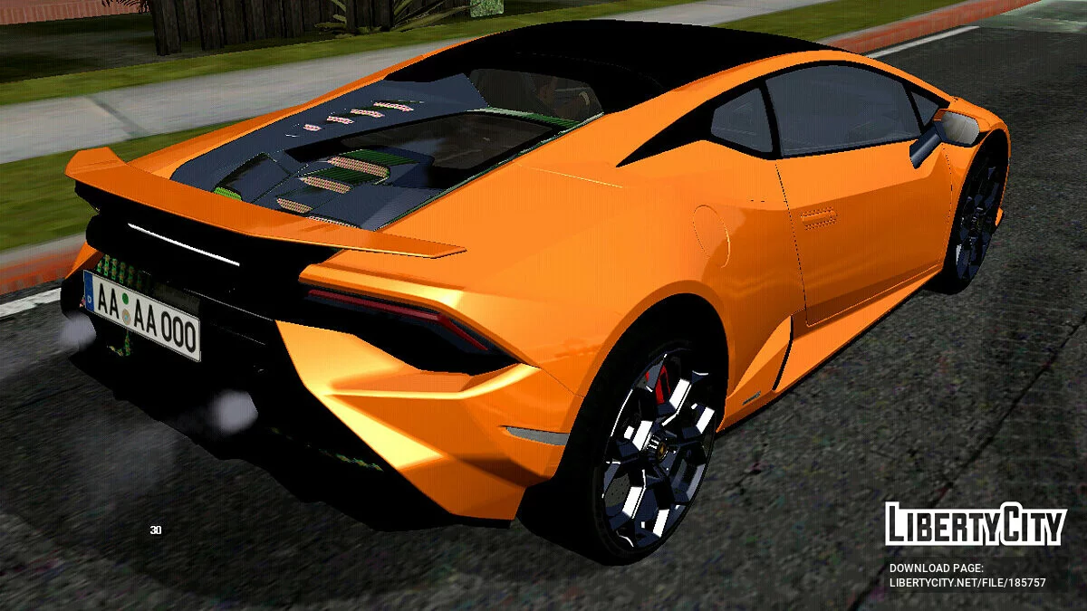 Lamborghini Huracan Tecnica 2023 / GTA San Andreas (iOS, Android)