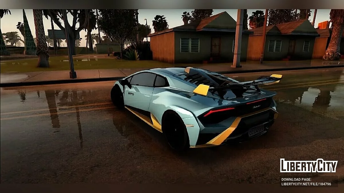 Lamborghini STO ( только DFF) / GTA San Andreas (iOS, Android)