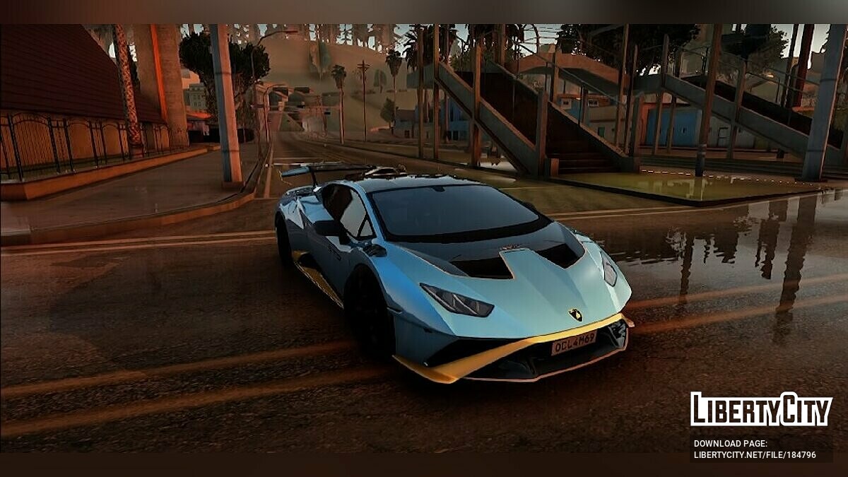 Lamborghini STO (тільки DFF) для GTA San Andreas (iOS, Android) - Картинка #1