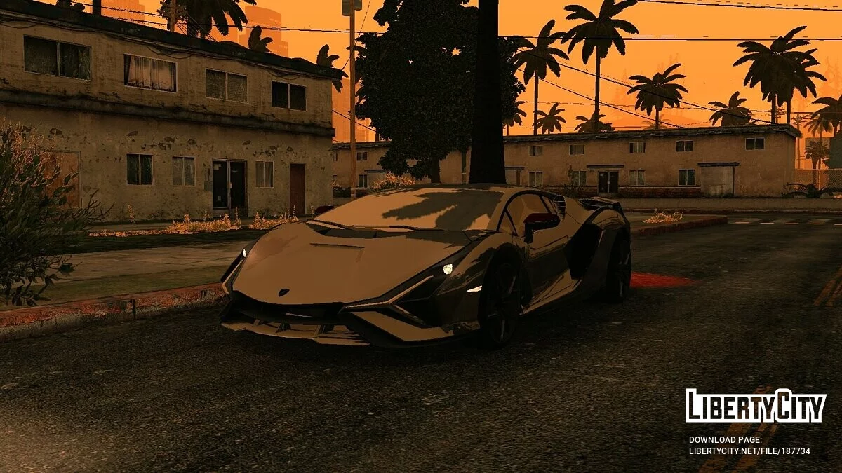 2021 Lamborghini Sian / GTA San Andreas (iOS, Android)