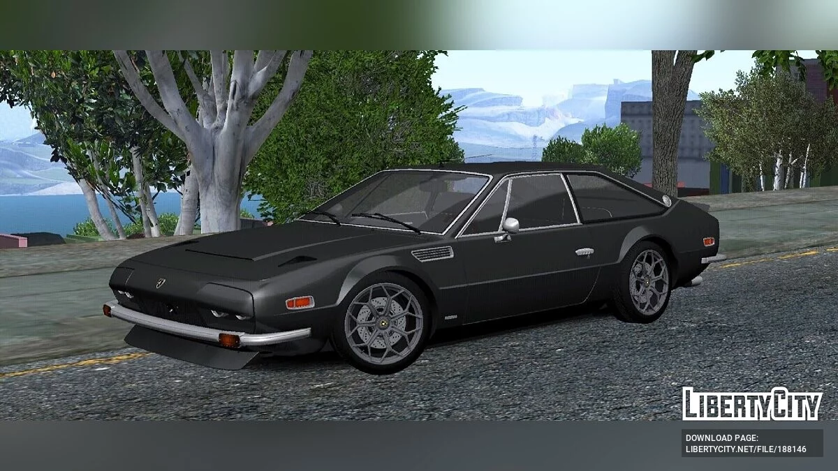 Lamborghini Jarama 1976 / GTA San Andreas (iOS, Android)