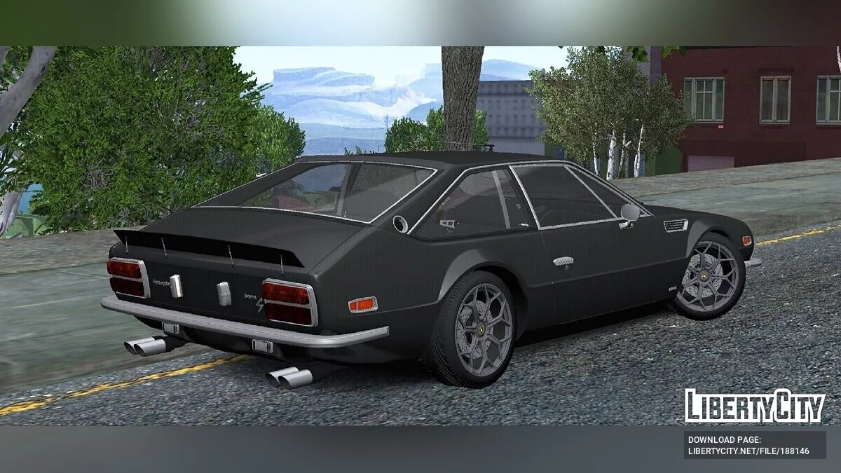 Lamborghini Jarama 1976 / GTA San Andreas (iOS, Android)