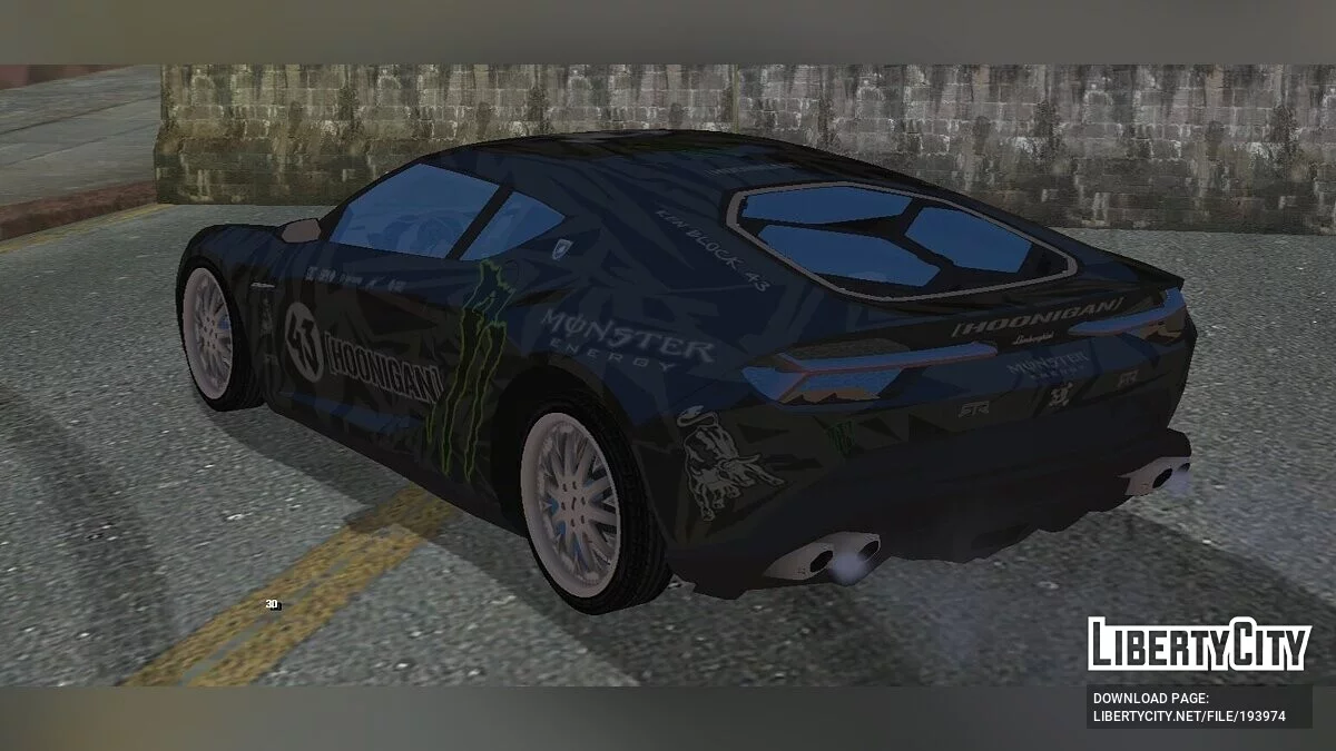 Lamborghini Asterion / GTA San Andreas (iOS, Android)