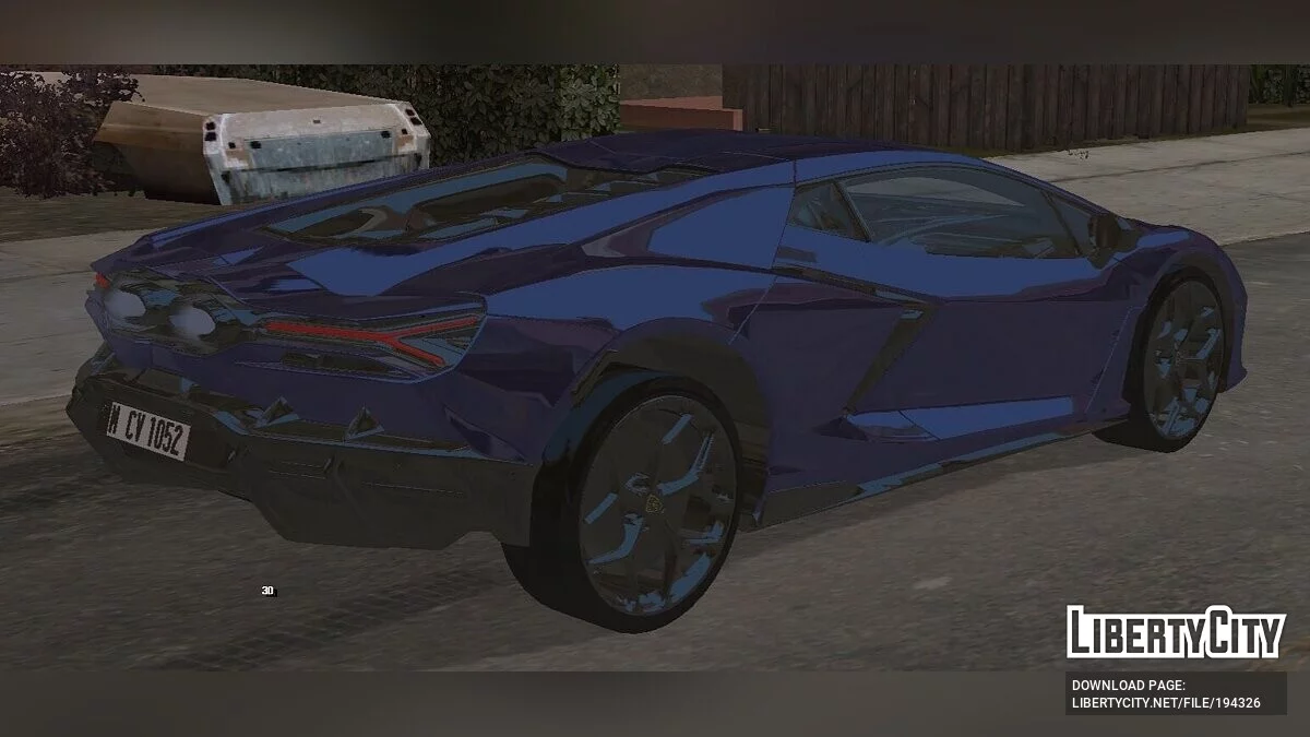 Lamborghini Reveulto (только DFF) / GTA San Andreas (iOS, Android)
