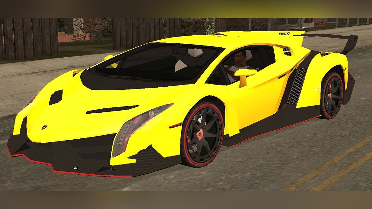 Скачать Lamborghini Veneno 2012 для GTA San Andreas (iOS, Android)