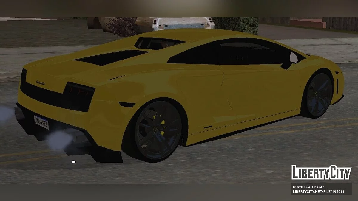 Lamborghini Gallardo V1 (только DFF) / GTA San Andreas (iOS, Android)