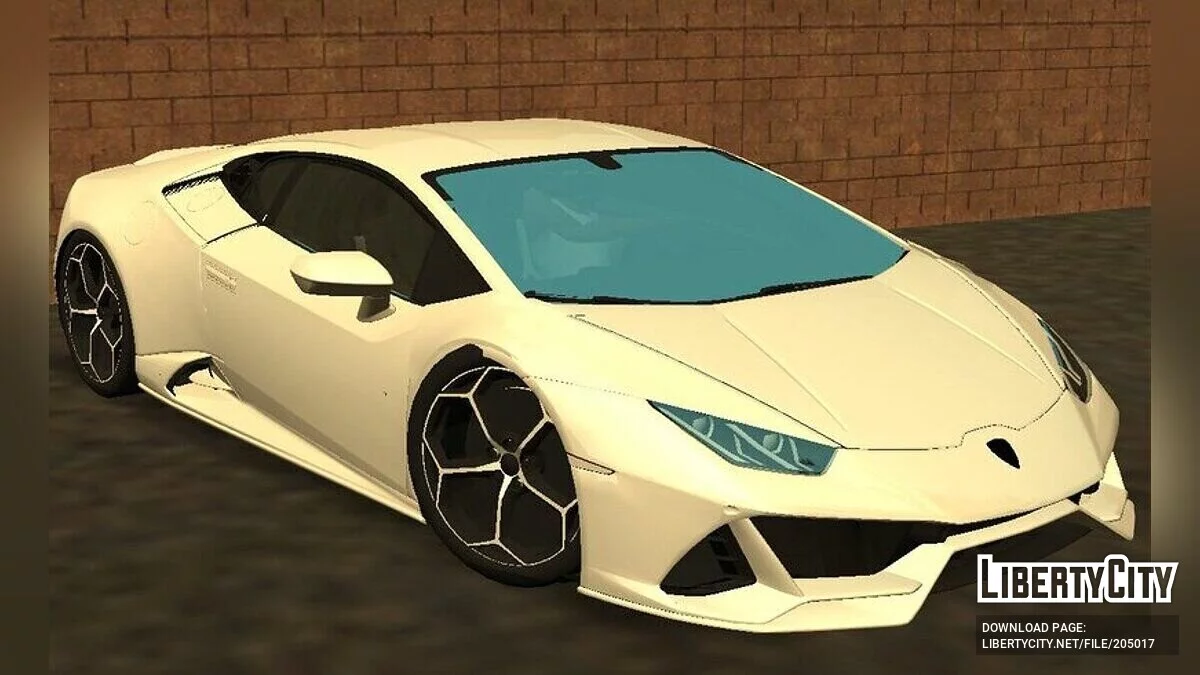Lamborghini Huracan Evo (только DFF) / GTA San Andreas (iOS, Android)