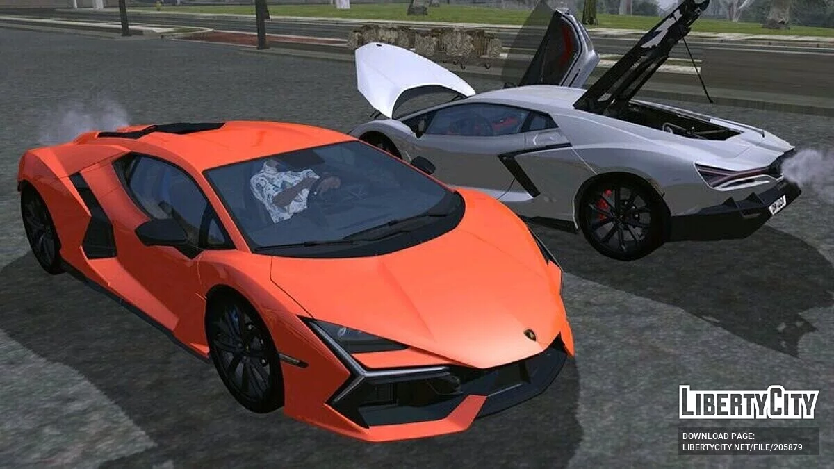 Lamborghini Revuelto 2024 / GTA San Andreas (iOS, Android)