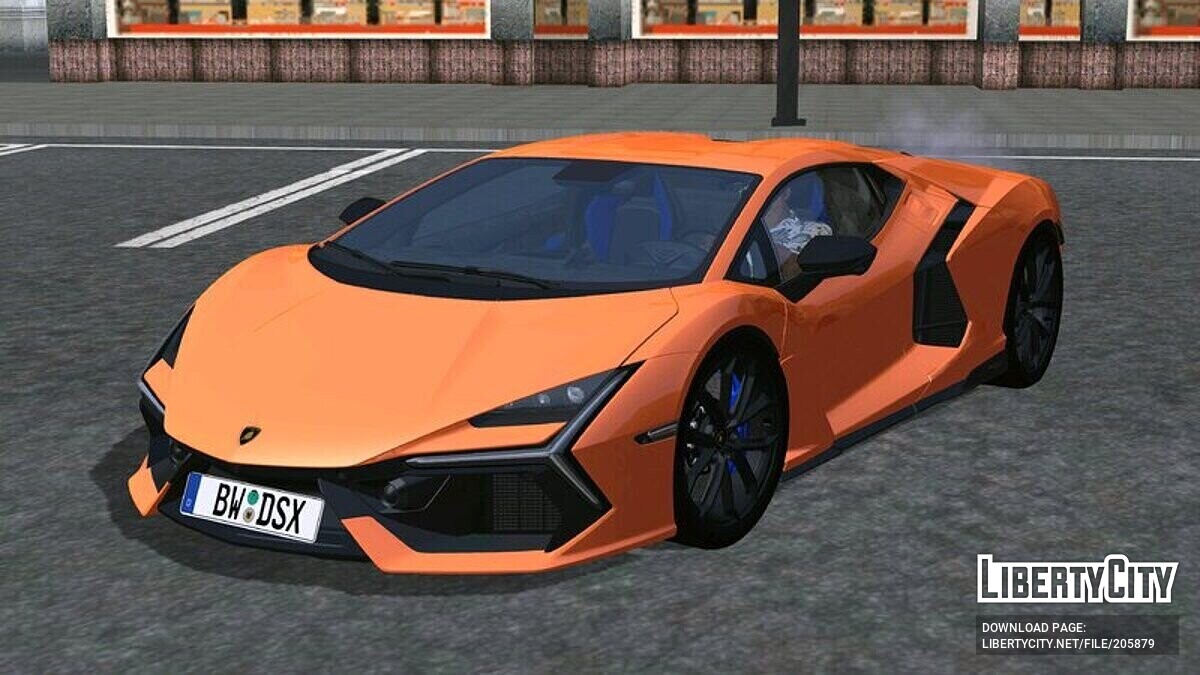 Lamborghini для GTA San Andreas (iOS, Android): 387 android машина на ГТА Сан  Андреас (iOS, Андроид)