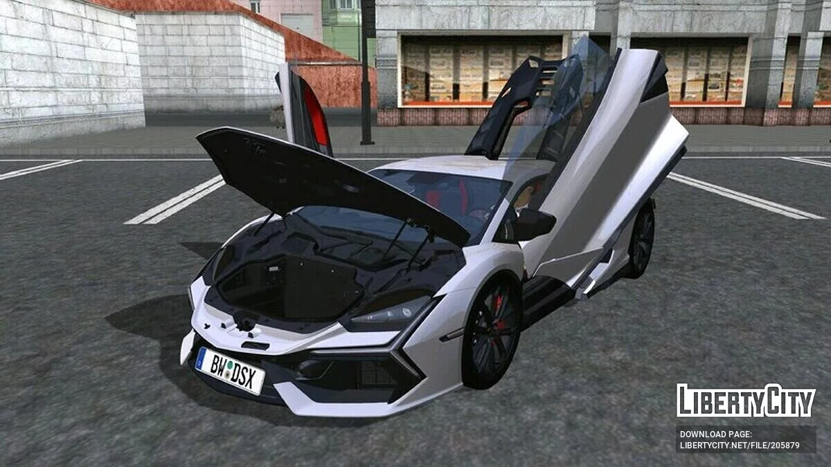 Lamborghini Revuelto 2024 / GTA San Andreas (iOS, Android)