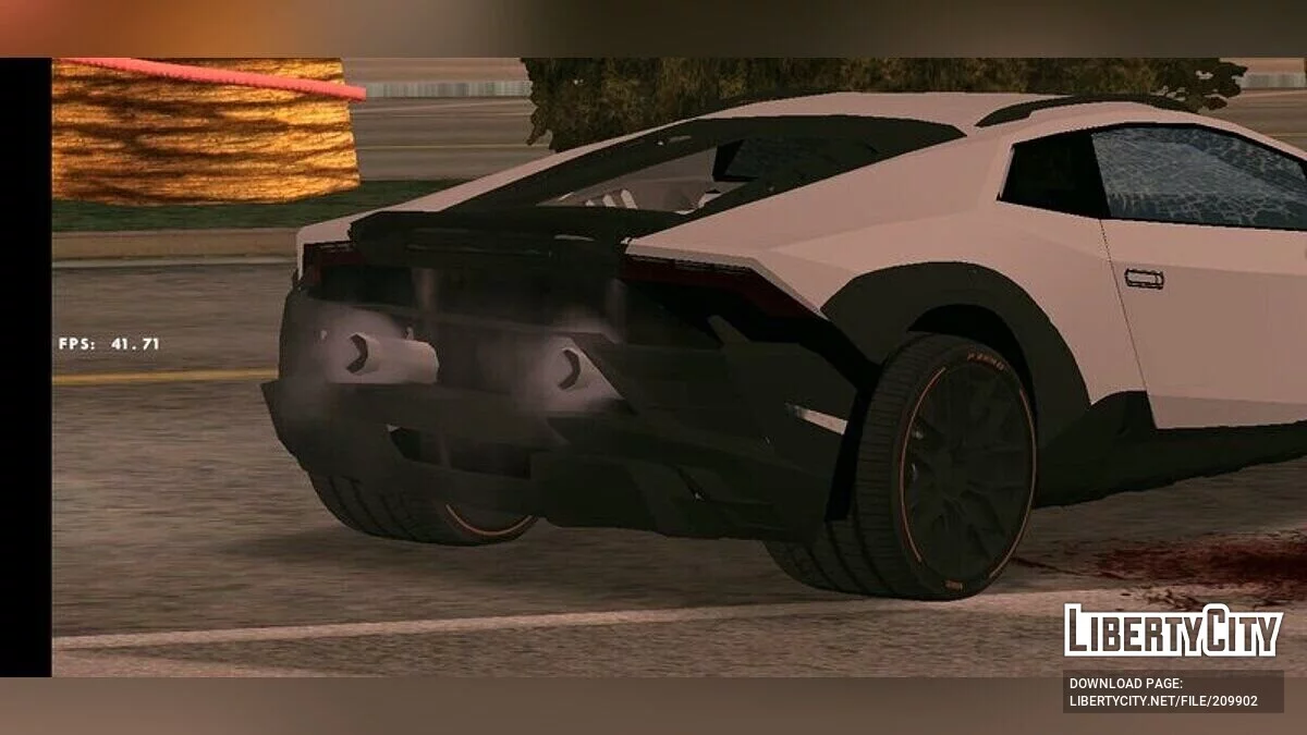 2024 Lamborghini Huracan Sterrato / GTA San Andreas (iOS, Android)