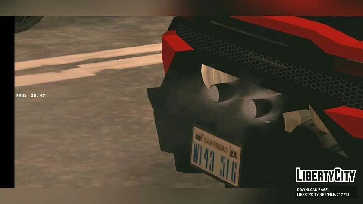 Lamborghini Huracàn Evo Twin Turbo / GTA San Andreas (iOS, Android)