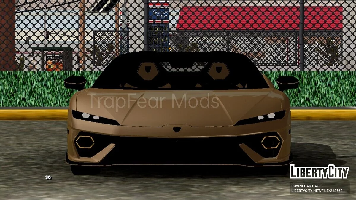 Lamborghini Temerario 2025 (DFF Only) / GTA San Andreas (iOS, Android)