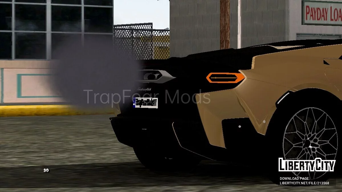 Lamborghini Temerario 2025 (DFF Only) / GTA San Andreas (iOS, Android)