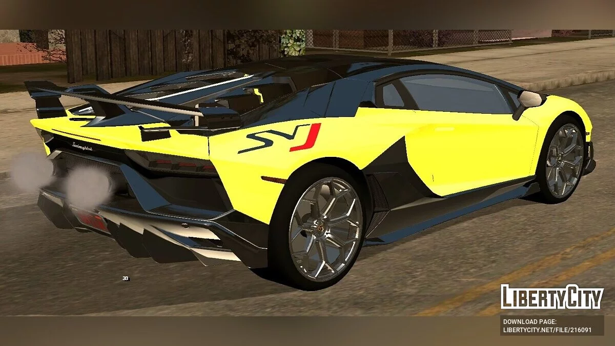Lamborghini Aventador SVJ '18 - (только DFF) / GTA San Andreas (iOS, Android)