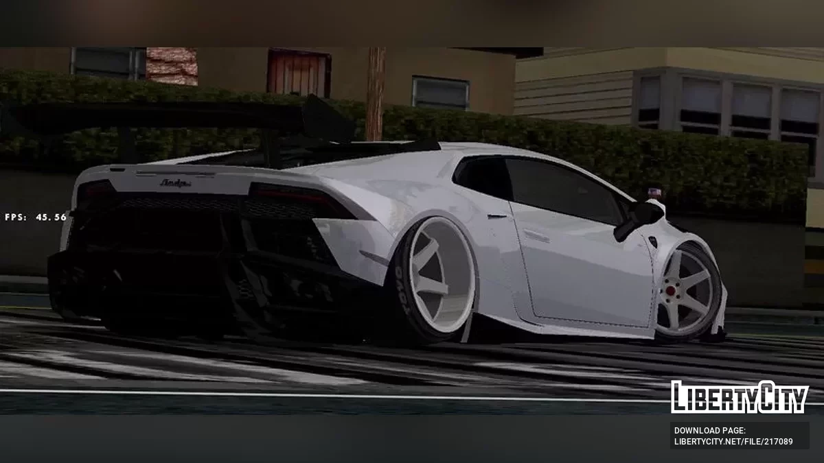 Lamborghini Huracan MT Custom / GTA San Andreas (iOS, Android)