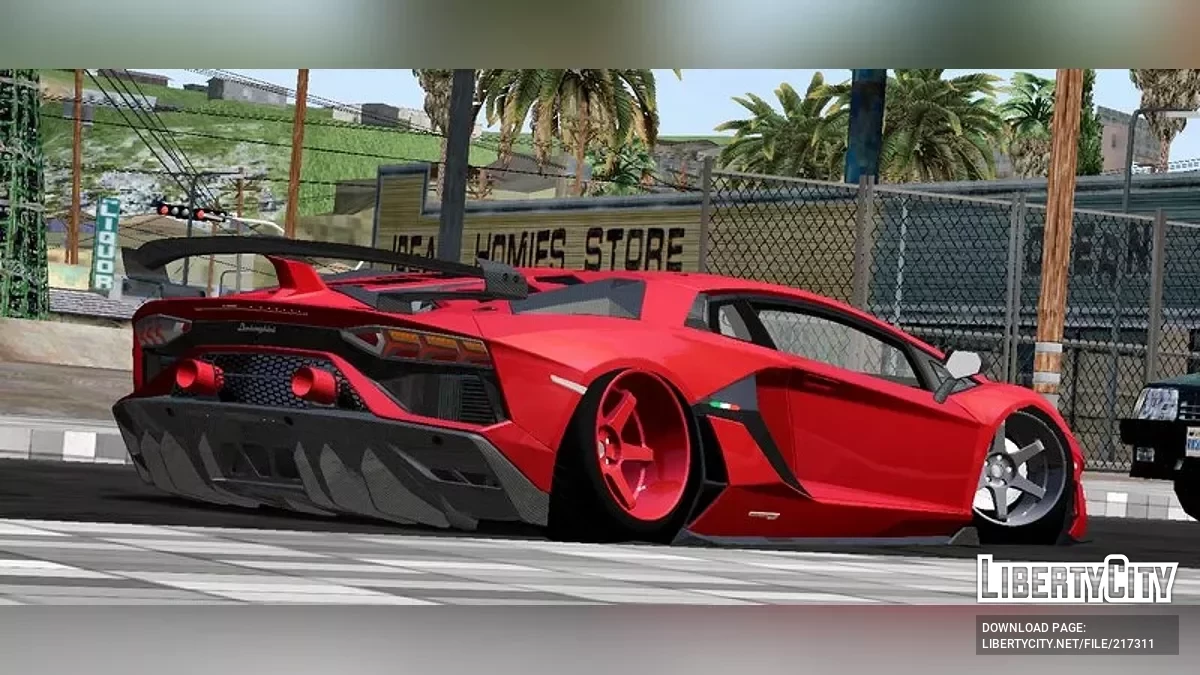 Lamborghini SVJ Custom / GTA San Andreas (iOS, Android)