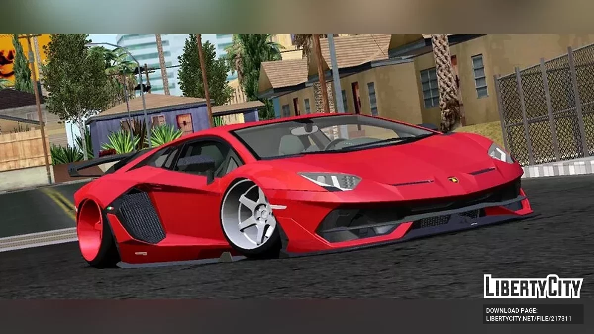 Lamborghini SVJ Custom / GTA San Andreas (iOS, Android)