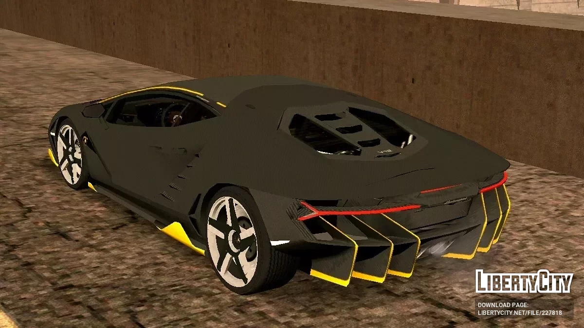 Lamborghini Centenario / GTA San Andreas (iOS, Android)