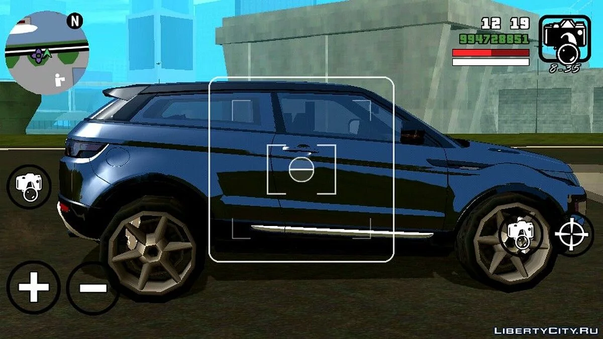 Range Rover Land Rover Evoque / GTA San Andreas (iOS, Android)