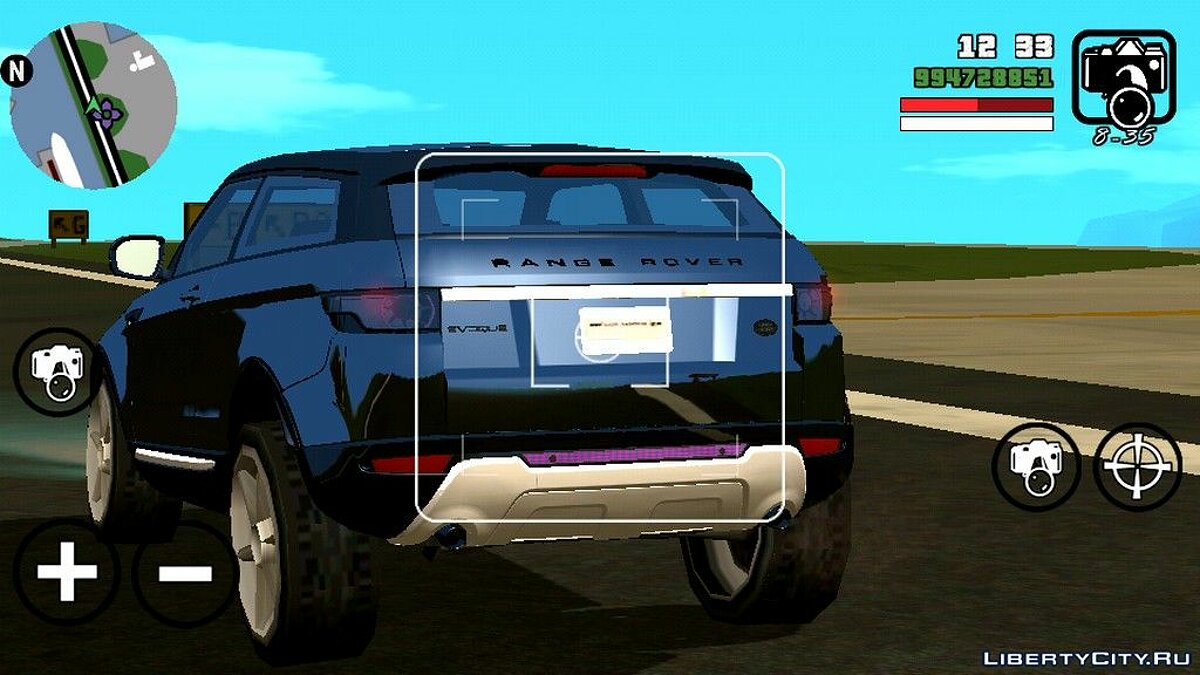 Скачать Range Rover Land Rover Evoque для GTA San Andreas (iOS, Android)