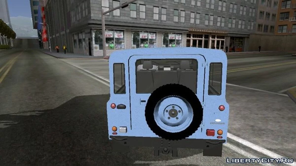 Land Rover Militar (только DFF) / GTA San Andreas (iOS, Android)