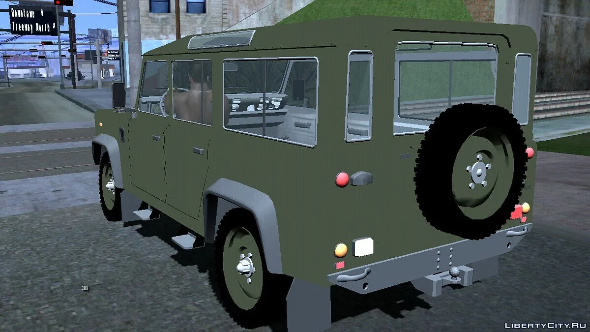 Land Rover Defender Vojno Vozilo / GTA San Andreas (iOS, Android)