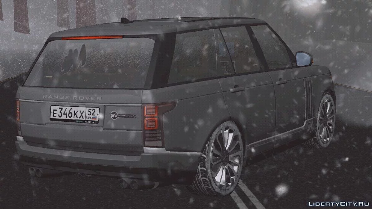 Range Rover SVA (Зимняя версия) / GTA San Andreas (iOS, Android)