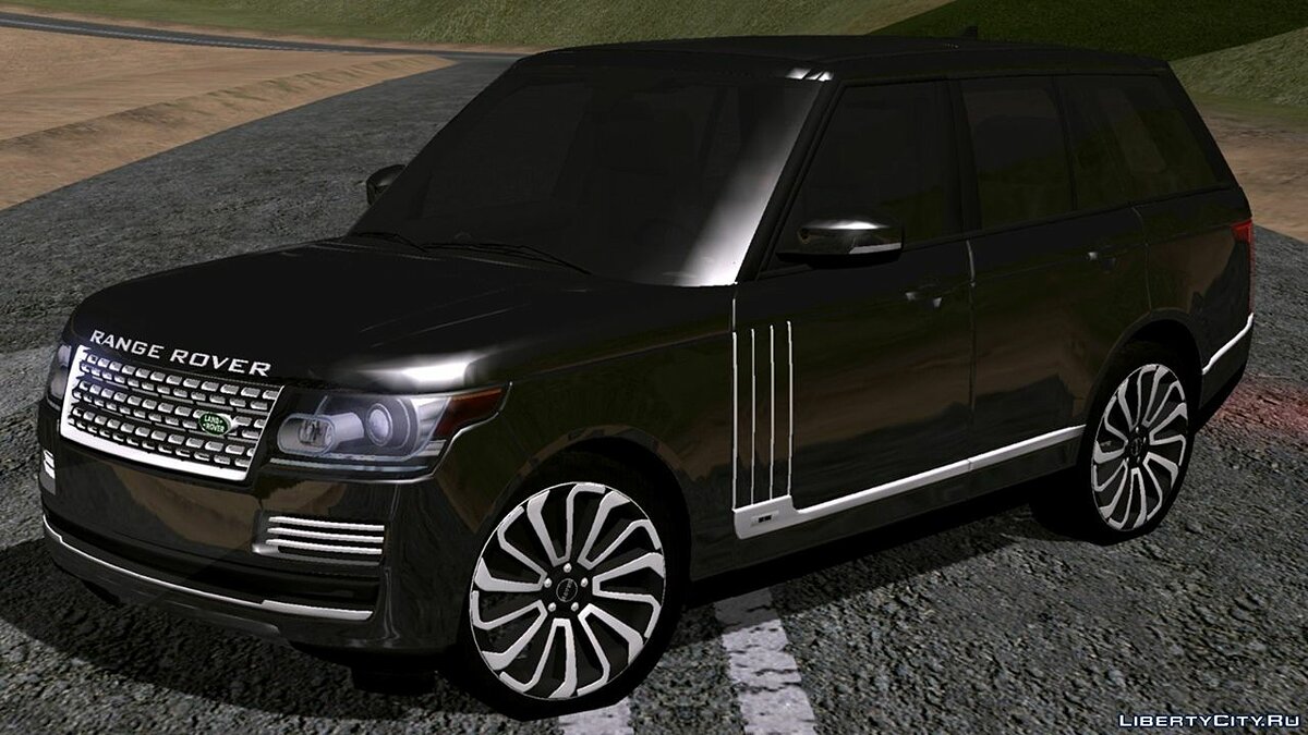 Скачать Range Rover SVA (только DFF) для GTA San Andreas (iOS, Android)