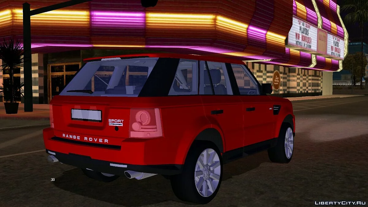 Range Rover Sport (только DFF) / GTA San Andreas (iOS, Android)