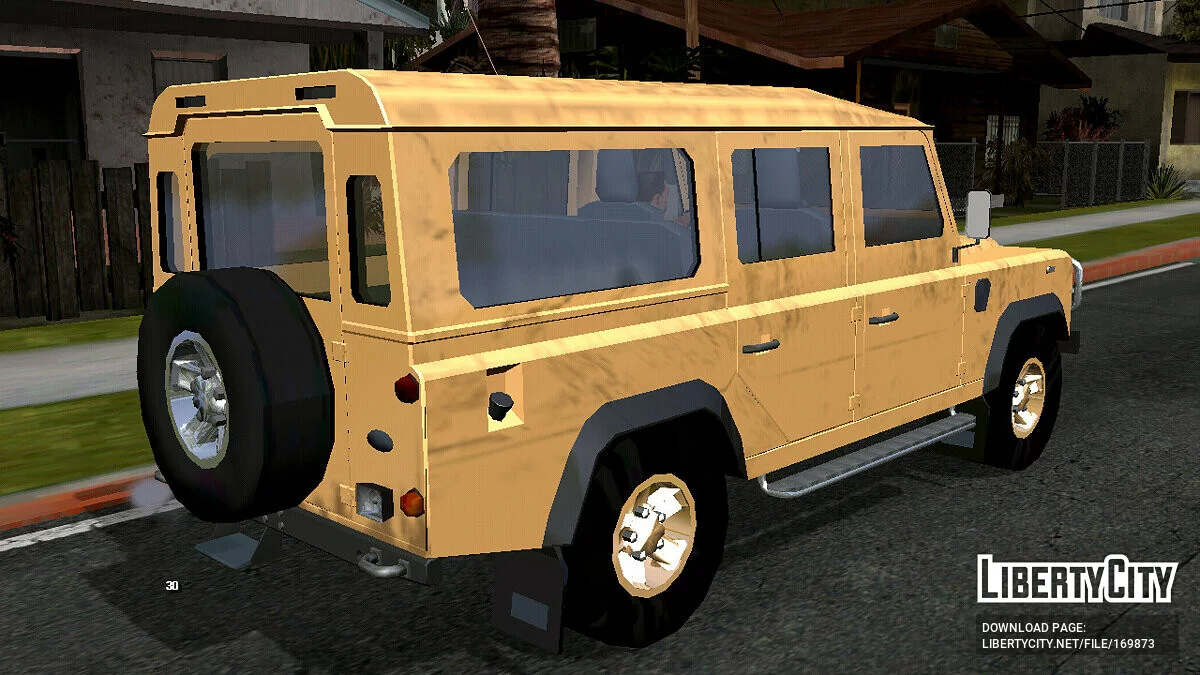 Land Rover Defender 1980 (только DFF) / GTA San Andreas (iOS, Android)